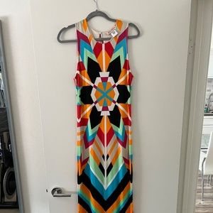 Mara Hoffman Tropical Geometric Maxi Dress